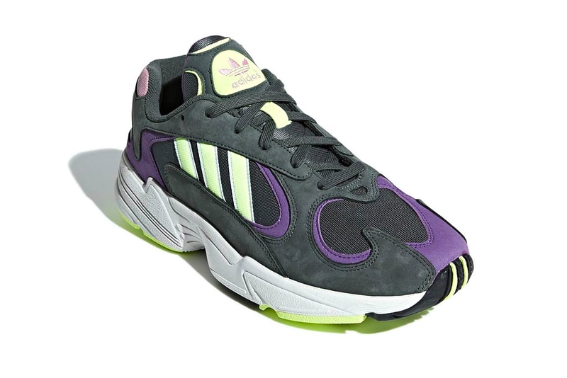 Adidas Yung 1 Legend Ivy Colorway Info sneakers shoe fashion Release date grey neon yellow volt pink purple