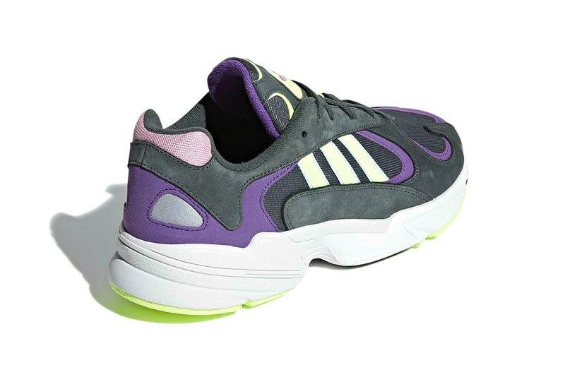 Adidas Yung 1 Legend Ivy Colorway Info sneakers shoe fashion Release date grey neon yellow volt pink purple