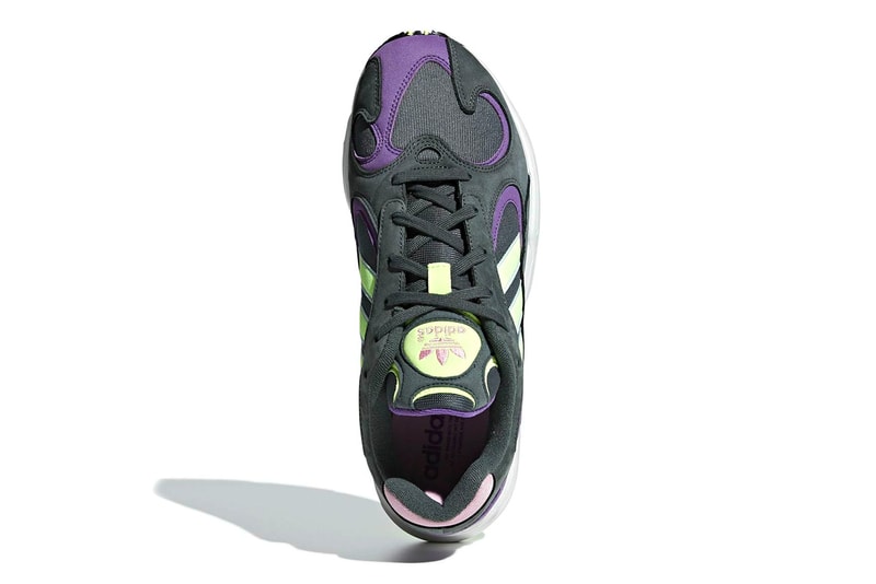 Adidas Yung 1 Legend Ivy Colorway Info sneakers shoe fashion Release date grey neon yellow volt pink purple