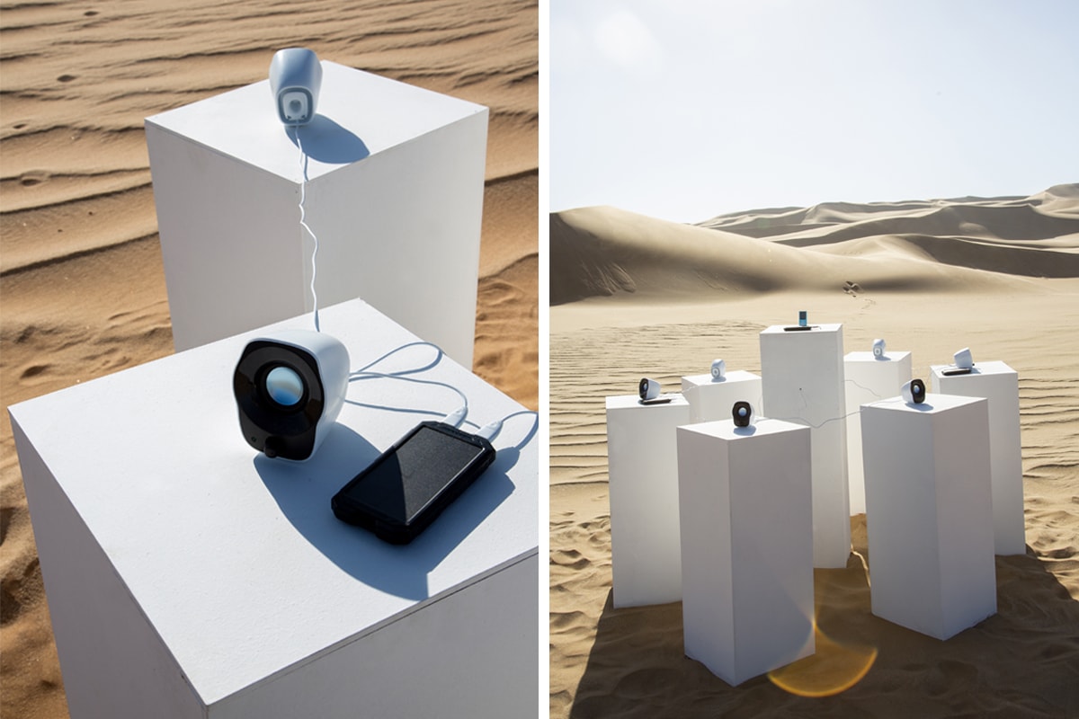 Endless Echos of Toto's 'Africa' Resonates Throughout the Namib Desert max siedentopf sound installation arts 