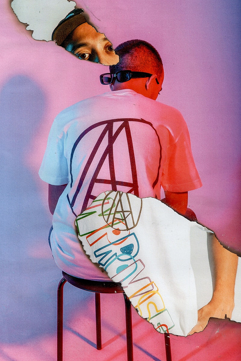 AGAINST LAB.'s SS19 'UNPROMISED' Collection Channels Misfortune and Mishap spring/summer 2019 menswear streetwear paisley tracksuit graphic tee
