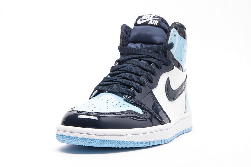Air Jordan 1 "Blue Chill" Release nike jordan brand swoosh north Carolina basketball jumpman retro high og