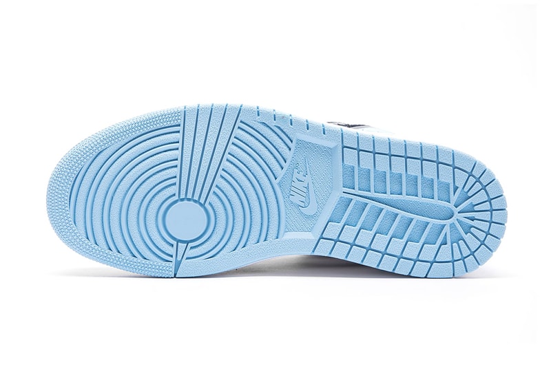 Air Jordan 1 "Blue Chill" Release nike jordan brand swoosh north Carolina basketball jumpman retro high og