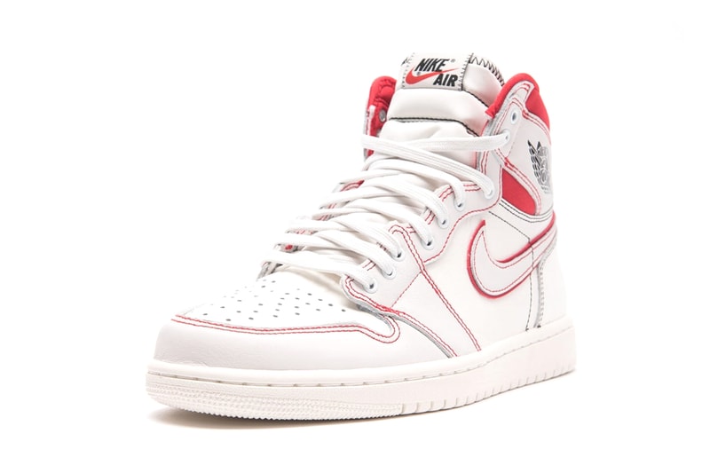 Air Jordan 1 Retro High OG Receives a Phantom-Inspired Colorway release drop date images price basketball sneakers footwear sportswear white red black