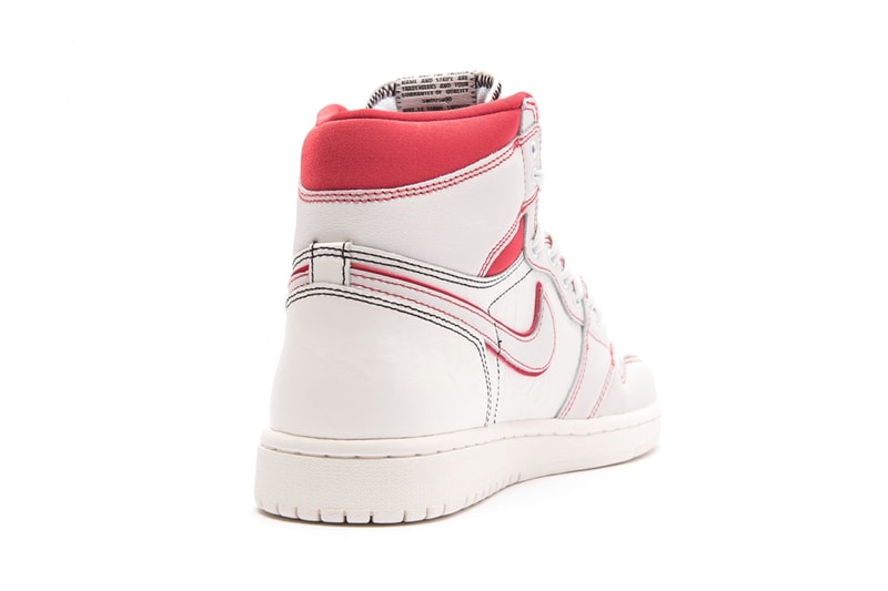 Air Jordan 1 Retro High OG Receives a Phantom-Inspired Colorway release drop date images price basketball sneakers footwear sportswear white red black