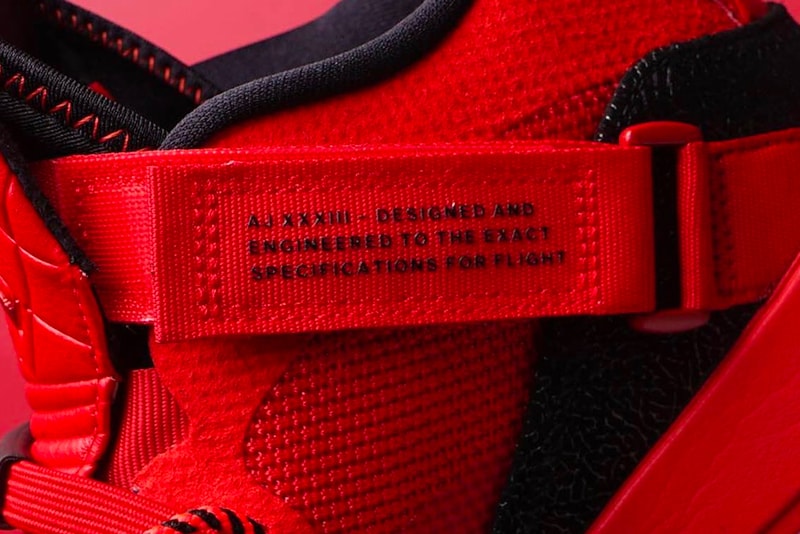 Air Jordan 33 Gets a Full Red Release nike jordan brand chinese new year