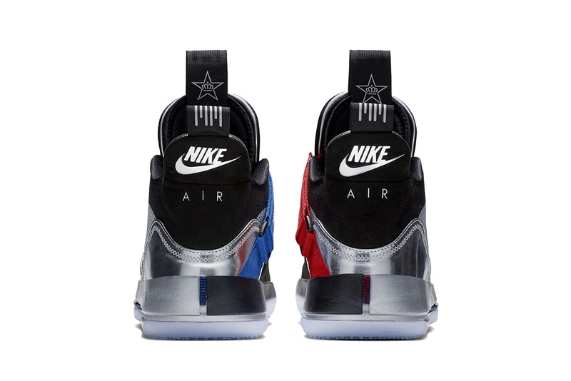 air jordan 33 all star 2019 january black metallic silver footwear jordan brand