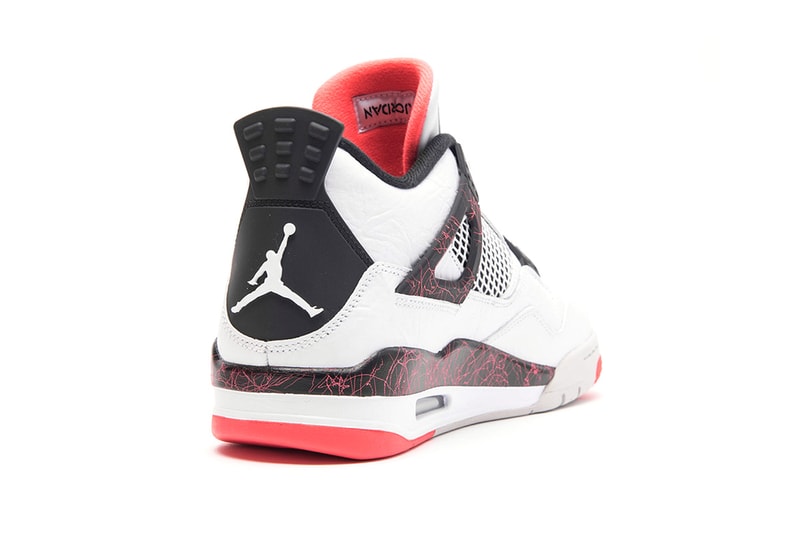 Air Jordan 4 Retro "Bright Crimson" Release Info stockist price pricing drop date White/Black-Bright Crimson-Pale Citron march 2