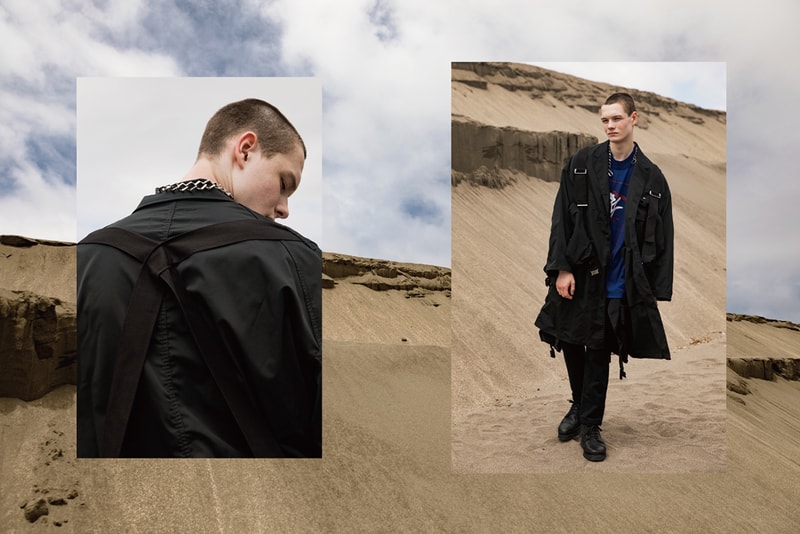ALMOSTBLACK SS19 spring summer 2019 Collection Lookbook Patchwork Minimalist Workwear Utility Japan