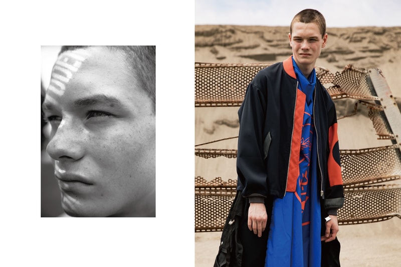 ALMOSTBLACK SS19 spring summer 2019 Collection Lookbook Patchwork Minimalist Workwear Utility Japan