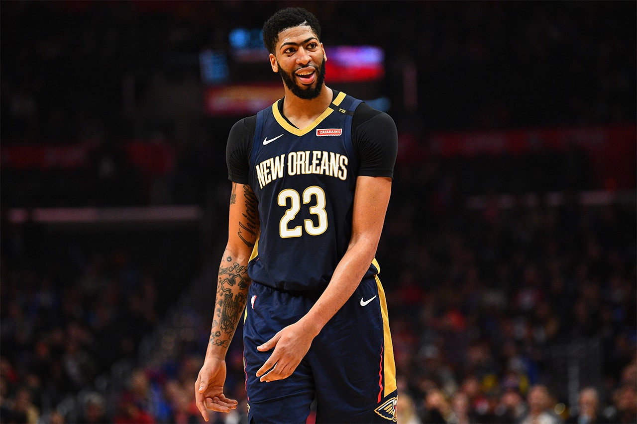 anthony davis new orleans pelicans 2019 january nba sports basketball