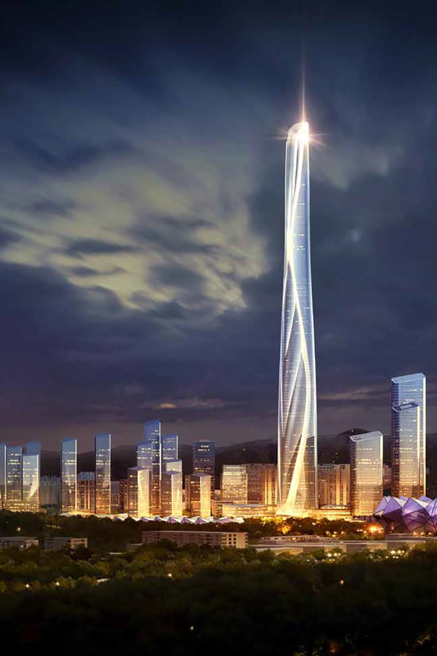 Shenzhen-Hong Kong International Center Will Be China's Tallest Skyscraper info images adrian smith gordon gill architecture design building