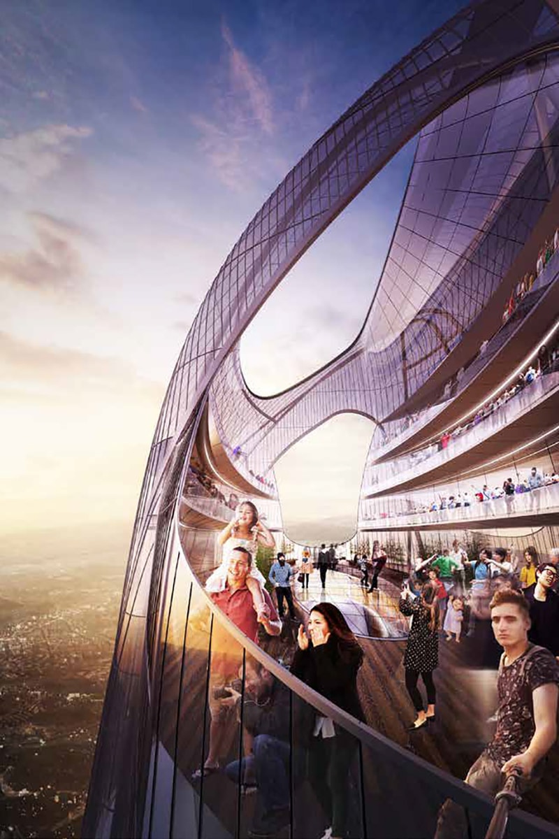 Shenzhen-Hong Kong International Center Will Be China's Tallest Skyscraper info images adrian smith gordon gill architecture design building