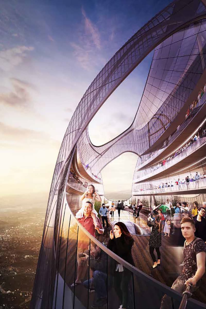 Shenzhen-Hong Kong International Center Will Be China's Tallest Skyscraper info images adrian smith gordon gill architecture design building