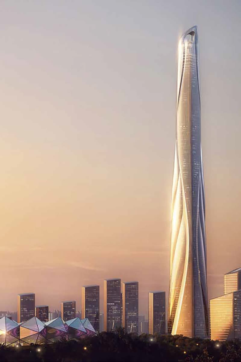 Shenzhen-Hong Kong International Center Will Be China's Tallest Skyscraper info images adrian smith gordon gill architecture design building