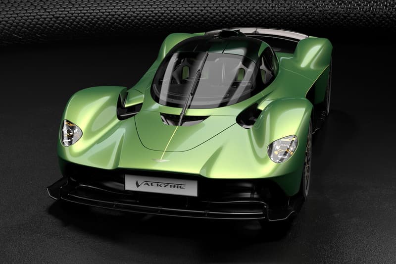 Aston Martin Valkyrie AMR Performance Track Pack Announcement green