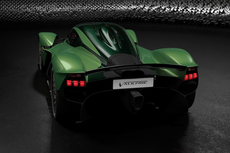Aston Martin Valkyrie AMR Performance Track Pack Announcement green
