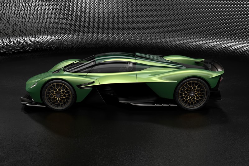 Aston Martin Valkyrie AMR Performance Track Pack Announcement green