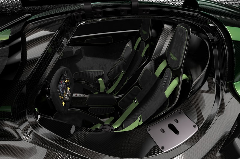 Aston Martin Valkyrie AMR Performance Track Pack Announcement green