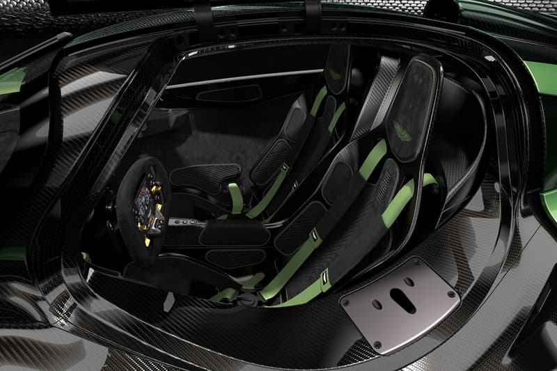 Aston Martin Valkyrie AMR Performance Track Pack Announcement green