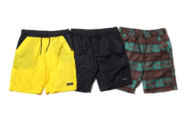 columbia atmos lab capsule collection release 2019 checked omni-shield jackets coats yellow tartan plaid japan tokyo 