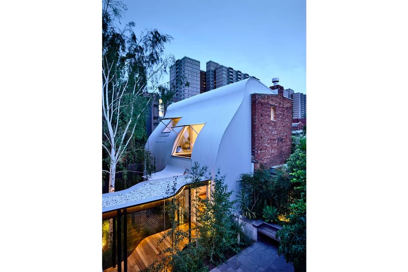 Austin Maynard Architects Design "Forever House" family home terrace fitzroy community garden