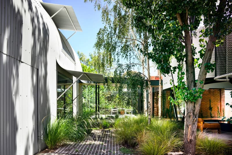 Austin Maynard Architects Design "Forever House" family home terrace fitzroy community garden