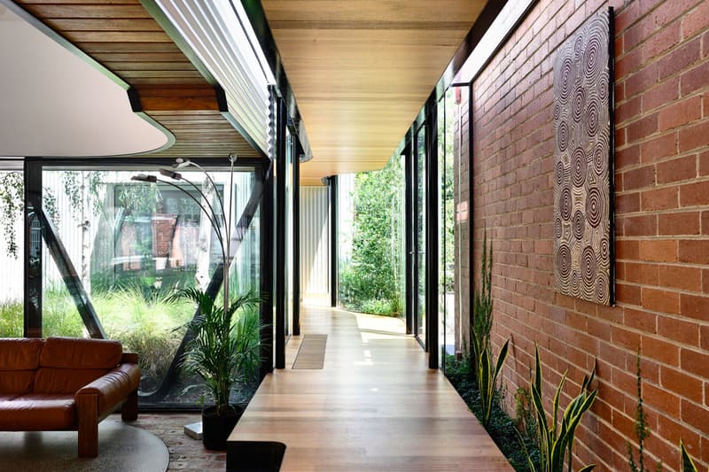 Austin Maynard Architects Design "Forever House" family home terrace fitzroy community garden