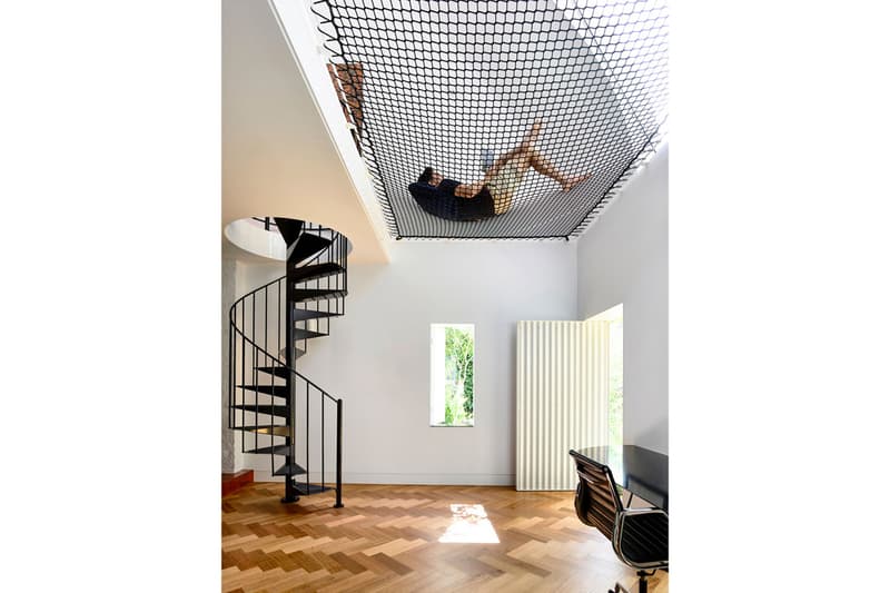 Austin Maynard Architects Design "Forever House" family home terrace fitzroy community garden
