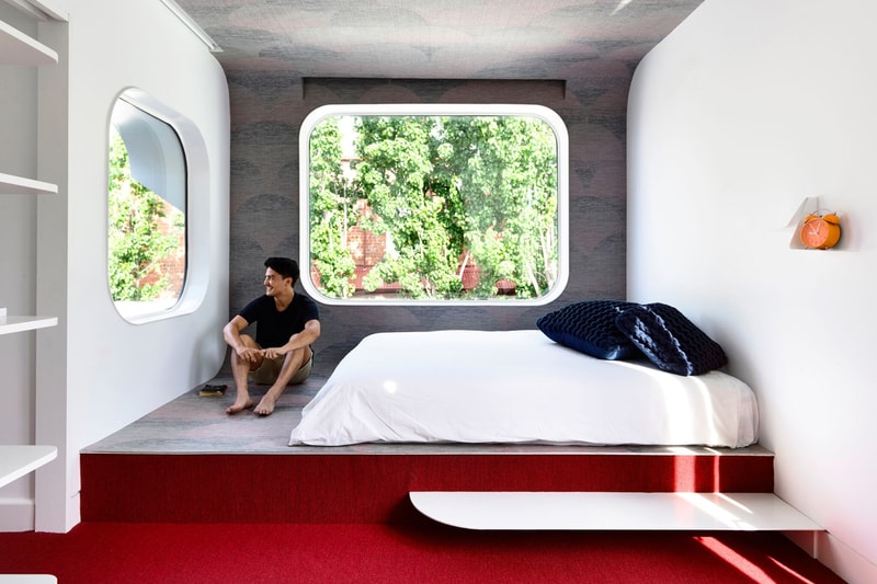 Austin Maynard Architects Design "Forever House" family home terrace fitzroy community garden