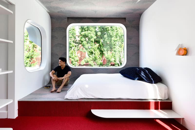 Austin Maynard Architects Design "Forever House" family home terrace fitzroy community garden