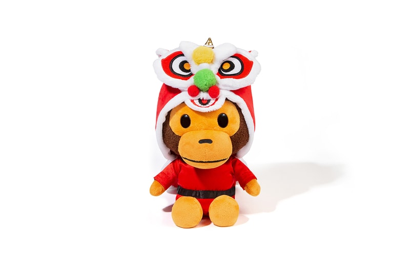 Baby Milo & AAPE Chinese New Year Collection bape a bathing ape lion dance Daruma doll