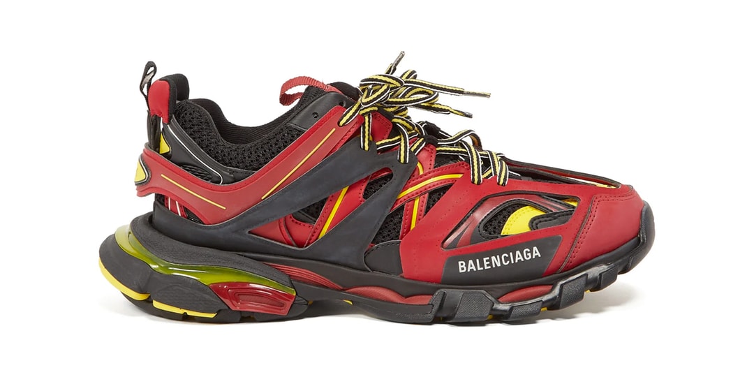 balenciagas track 42 size 9 red and yellow Balenciaga | Shoes | Balenciaga Track Sneaker Bordeaux Size  main image 3