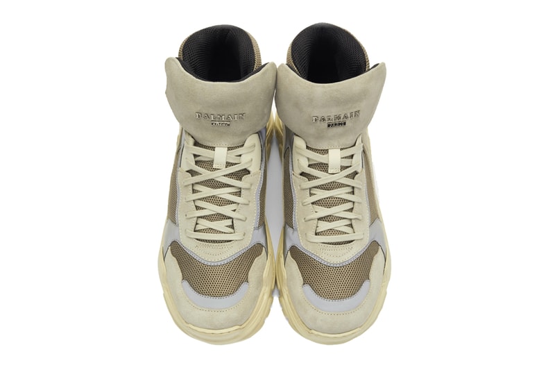 Balmain Joan Sneakers Release Info Date Beige Chunky Boot