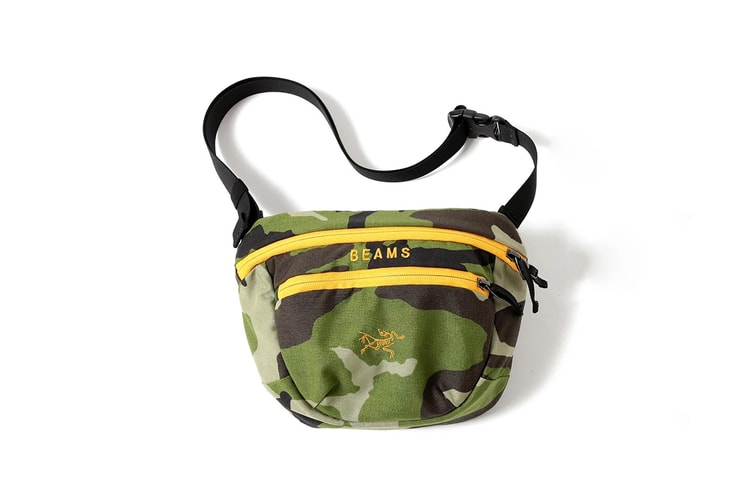 BEAMS Teams up With Arc'teryx for a Camouflaged Bag Collection