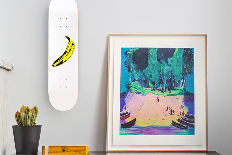 best art drops selfridges medicom toy bearbricks the skateroom andy warhol skate decks lushsux casey weldon artworks prints paintings collectibles