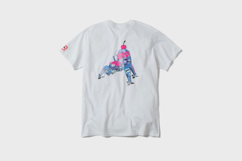 ICECREAM Billionaire Boys Club Ghost in the Shell Stand Alone Complex Capsule Anime white black blue t shirt hoodie coach jacket