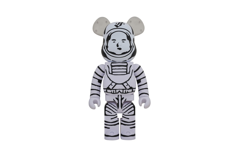 billionaire boys club white astronaut bearbrick collectible figure 