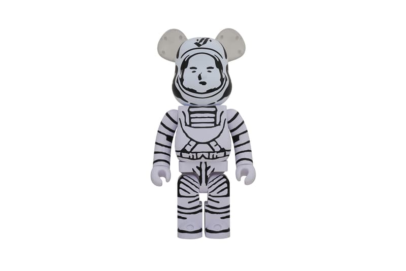 billionaire boys club white astronaut bearbrick collectible figure