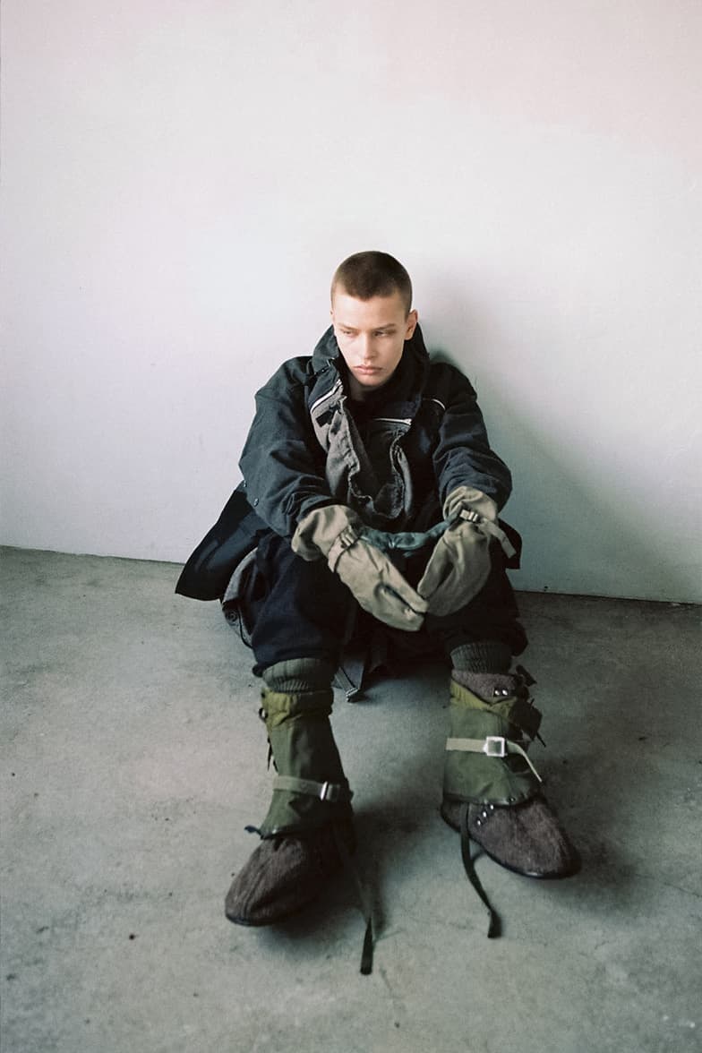 BLACKMERLE Fall/Winter 2019 collection lookbook technical maximalism techwear terry shin lookbooks editorials 