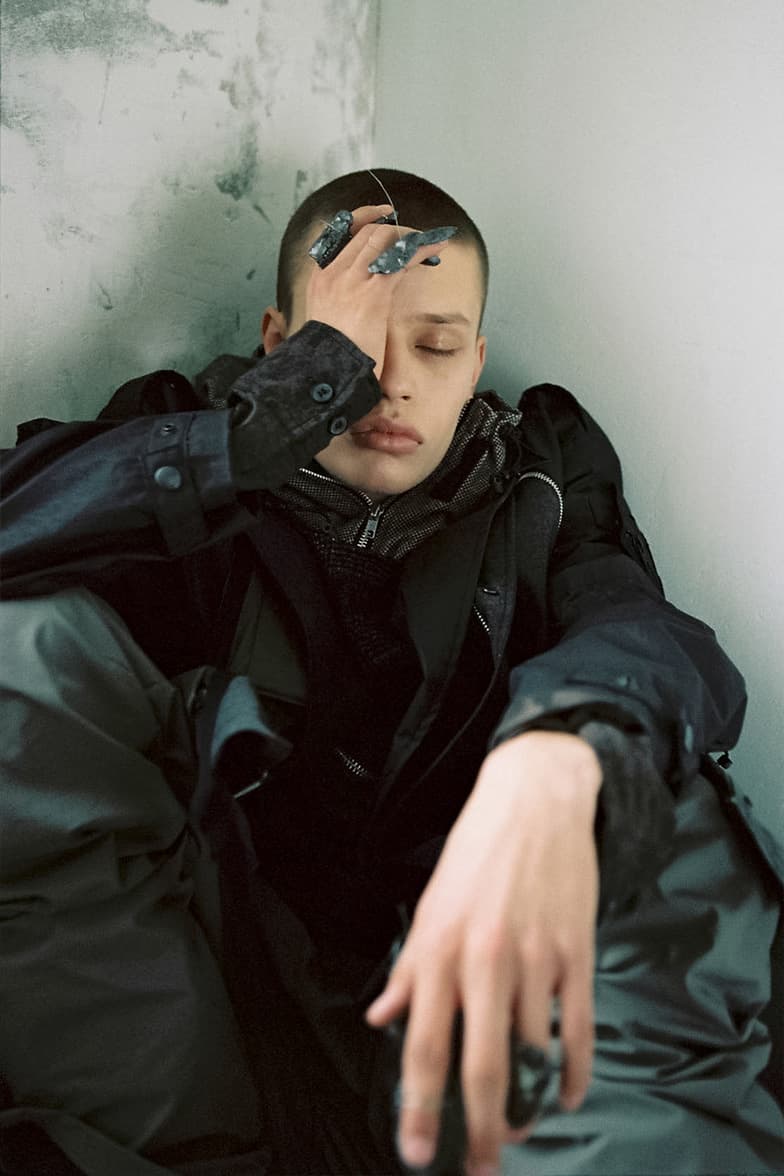 BLACKMERLE Fall/Winter 2019 collection lookbook technical maximalism techwear terry shin lookbooks editorials 