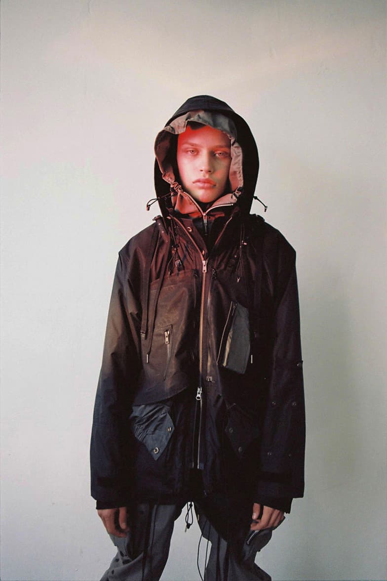 BLACKMERLE Fall/Winter 2019 collection lookbook technical maximalism techwear terry shin lookbooks editorials 