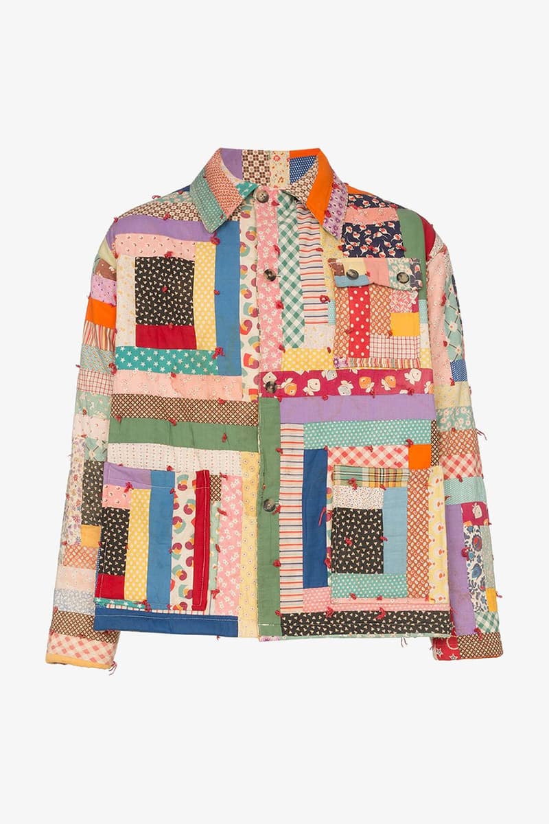 Bode Browns fashion spring summer 2019 ss19 Patchwork Layering Pieces jacket shirts vintage buy release date info exclusive