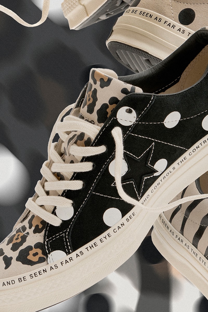 Brain Dead x Converse One Star Spring/Summer 2019 First Look Release Details Animal Print Zebra Polka Dot Cheetah Leopard First Look