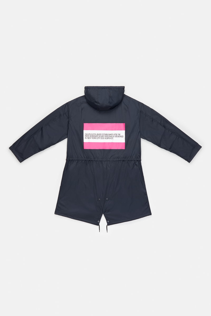 CALVIN KLEIN JEANS EST. 1978 Season two Collection drop release date info buy january 15 2019 picture print denim jacket tee shirt outerwear coat parka bag wallet hat pants