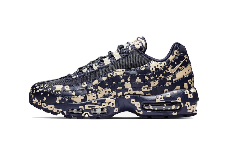 cav empt nike air max 95 footwear nike sportswear 2019 january blackened blue white