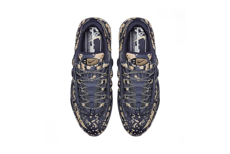 cav empt nike air max 95 footwear nike sportswear 2019 january blackened blue white