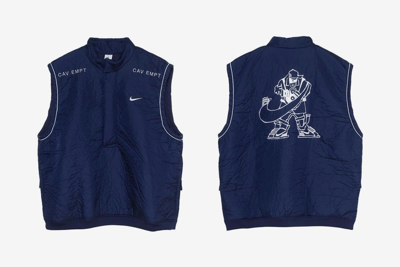 Cav Empt Nike Capsule Full Look Sk8thing Toby Feltwell Air Max 95 track suit jersey cap vest White Black Blue Beige