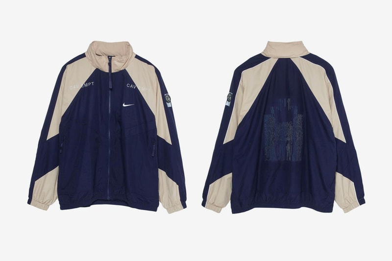 Cav Empt Nike Capsule Full Look Sk8thing Toby Feltwell Air Max 95 track suit jersey cap vest White Black Blue Beige