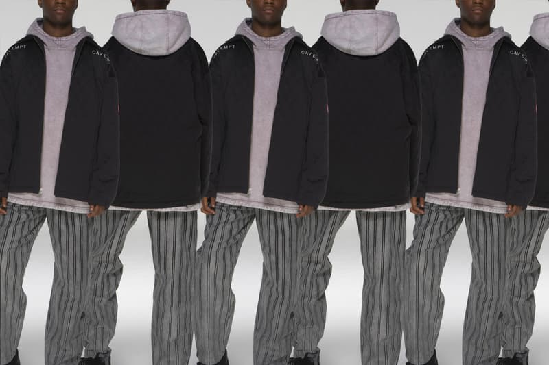 Cav Empt Spring Summer 2019 Collection Lookbook Toby Feltwell Sk8thing Jacket Hoodie Sweater Beanie Pants socks bags scarf t shirt crewneck shorts